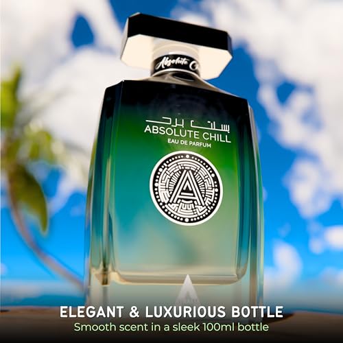 Atralia Absolute Chill 100ml EDP – Citrus Mint Perfume for Men & Women | Green Lemon, Mint, Orange, Blackcurrant | Summer Fresh Long-Lasting Fragrance