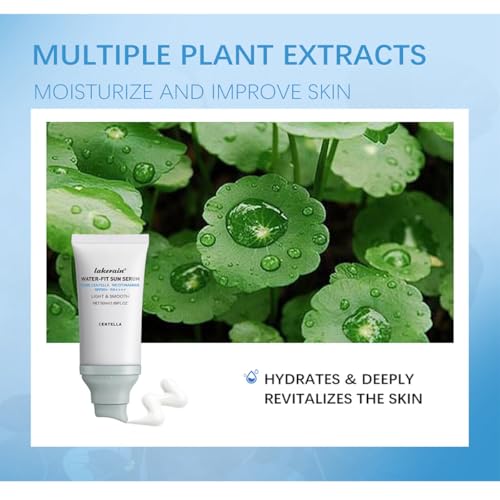 Centella Sunscreen SPF 50,Centella Hyalu Cica Water-Fit Sun Serum,Blue