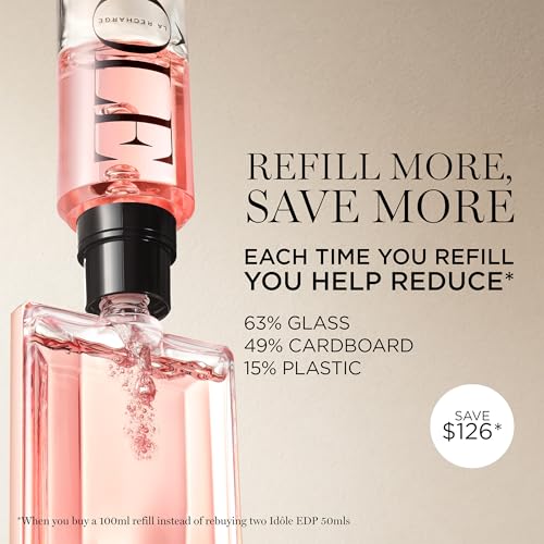 Lancôme Idôle Eau de Parfum - Long Lasting Fragrance with Notes of Bergamont, Jasmine & Vanilla - Fresh & Floral Women's Perfume