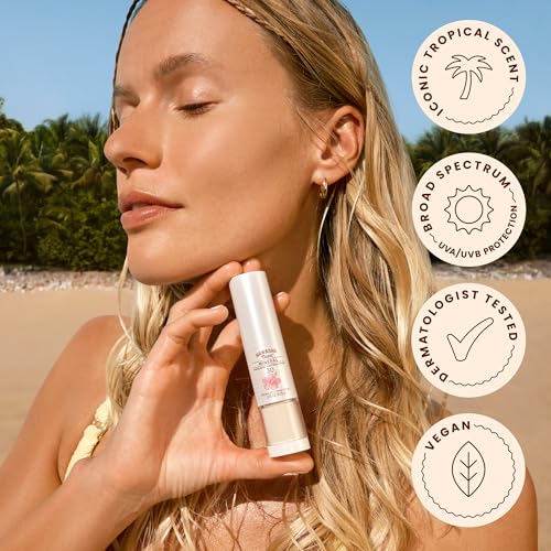 Hawaiian Tropic Mineral Powder Sunscreen Brush SPF 30, 0.15 Oz
