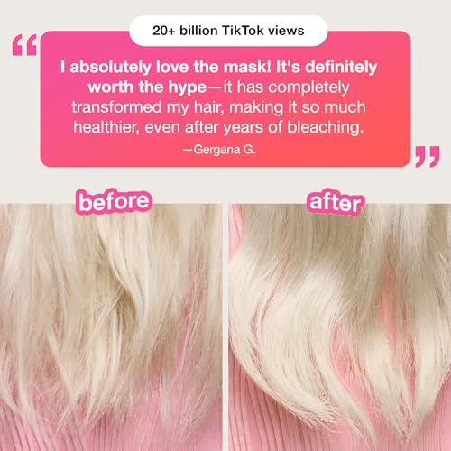 K18 Leave-In Molecular Repair Hair Mask - Peptide Hair Treatment Mask for Bleach, Color, Chemical + Heat Damaged Strands - Immediate + Lasting Damage Reversal in 4 Minutes (1.7 Fl oz)