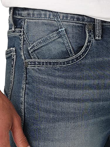 Rock & Republic Men's Mid-Rise Bootcut Jean, Denied, 36W x 30L