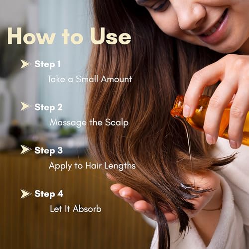 Ayurvedic Multipurpose Hair Oil - Combats Dandruff & Hair Fall with 21 Natural Indian Herbs for Men & Women (100ml)