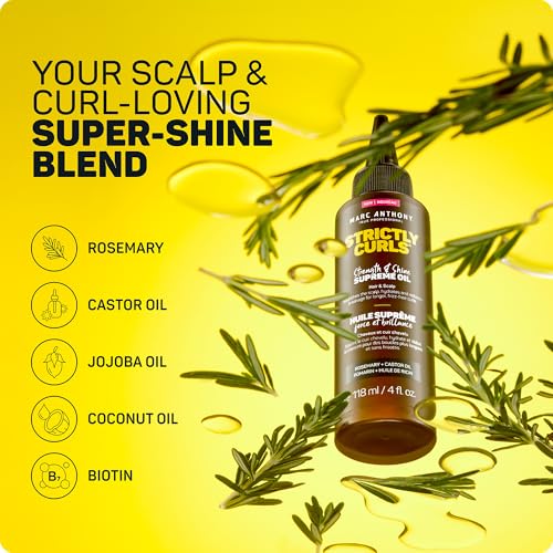 Marc Anthony Strictly Curls, Strength & Shine Scalp & Hair Oil - Curly Hair
