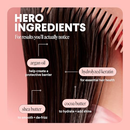 MONDAY HAIRCARE Repair Shampoo and Conditioner Set (2 Count) 12 oz For Dry to Damaged Hair Made with Keratin, Coconut Oil, Shea Butter, and Vitamin E