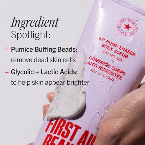 First Aid Beauty KP Bump Eraser Body Scrub 10 oz