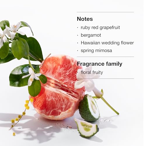 Clinique Happy Eau de Parfum Spray | Notes of Grapefruit, Bergamot, Hawaiian Wedding Flower + Spring Mimosa | Perfumes for Women, Mini Travel Size, 0.34 Fl Oz