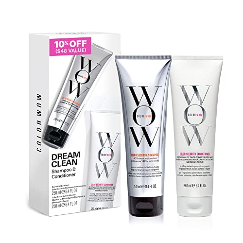 COLOR WOW Dream Clean Duo – Normal to Thick Shampoo and Conditioner Set