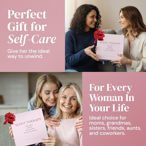 6-pc Scented Candle Gift Set for Women, Aromatherapy Inspired Adelegourdain