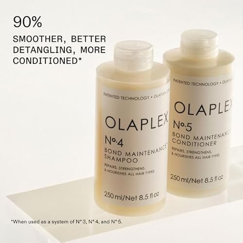 OLAPLEX Wash & Shine Hair Kit | Shampoo & Conditioner Set, Bonding Oil