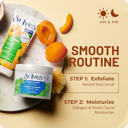 St. Ives Apricot Facial Scrub, Fresh Skin, 6 Oz