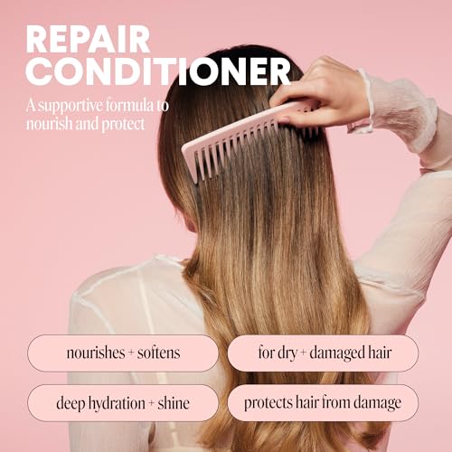 MONDAY HAIRCARE REPAIR Conditioner with Keratin, Coconut Oil, Shea Butter, Argan Oil & Cocoa Butter For Dry to Damaged & Depleted Hair 354mL