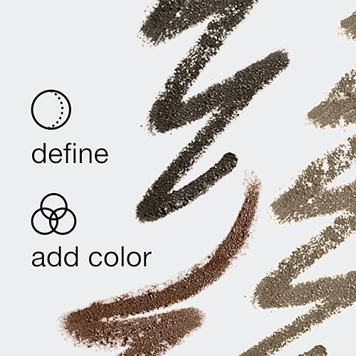 Clinique Quickliner For Brows Eyebrow Pencil | 8-Hour Wear, Smudge Resistant| For Natural-Looking Brows, Deep Brown, 1 Count