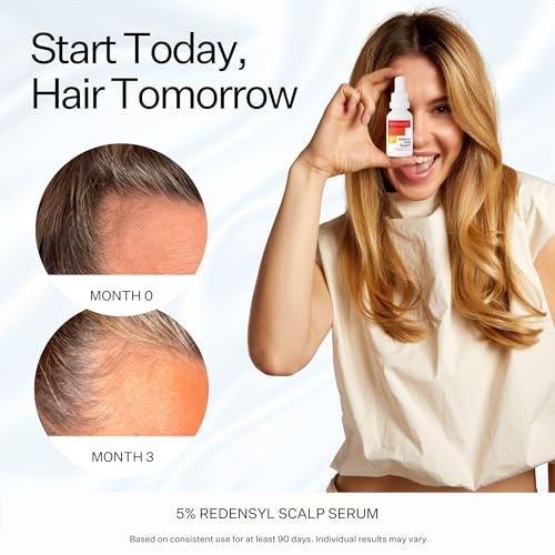 Scalp Delivery 5% Redensyl Hair Growth Serum - Follicle Activator for Hair Regrowth & Hair Thickening, Scalp Serum for Hair Growth, Thinning Hair & Hair Loss for Women & Men