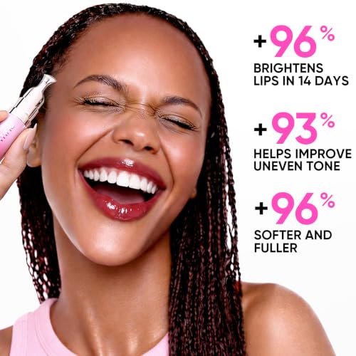 SKINTIFIC Brightening Lip Serum, Hydrating & Plumping (01 Baby Pink)