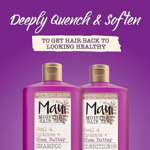 Maui Moisture Heal & Hydrate + Shea Butter Shampoo, 25.4 fl oz