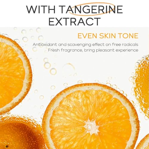Vitamin C Skincare Set, Moisturizing Face Skin Care Kit with Facial Cleanser, Face Serum, Face Cream, Eye Cream, Toner For Hydrating Skin, Anti-Aging Skin