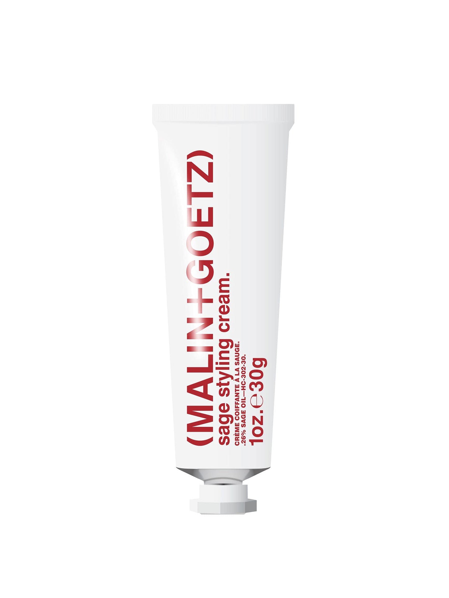Malin + Goetz Sage Styling Cream, 1 oz.-Anti Frizz Hair Product For All Hair Types & Textures, Lightweight Frizz Control & Shine, Hair Styling Cream, Vegan & Cruelty Free