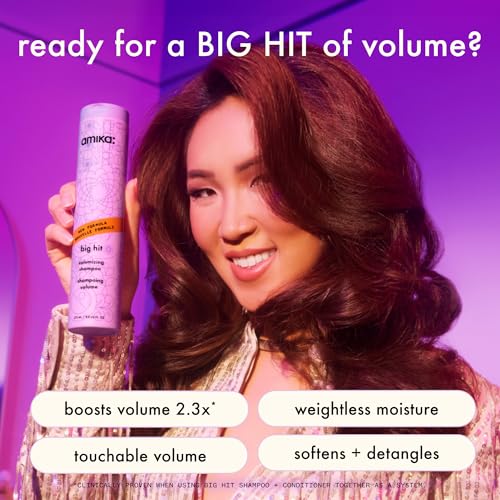 amika big hit volumizing conditioner, 1000ml