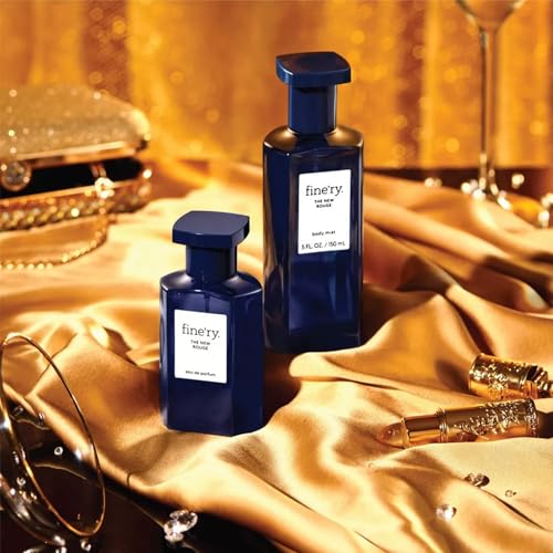 Fine'ry Amber Saffron Eau de Parfum - The New Rouge Long-Lasting Perfume for Women & Men - Golden Saffron, Amber Resin & Sandalwood - Warm, Luxurious, Full Size Hair & Body Fragrance Gift (60mL)