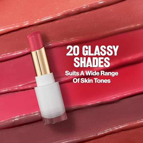 REVLON Super Lustrous Glass Shine Balm, 004 Nude Illuminator, 0.11 oz