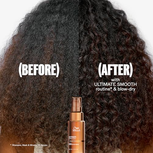 Wella Professionals Ultimate Smooth Miracle Oil Serum, Squalane & Omega 9