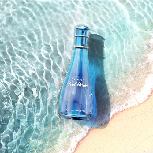 Davidoff Cool Water Eau de Toilette – Fresh Floral Women's Perfume – With Notes of Watermelon, Lily of the Valley & Musk – Long Lasting Fragrance