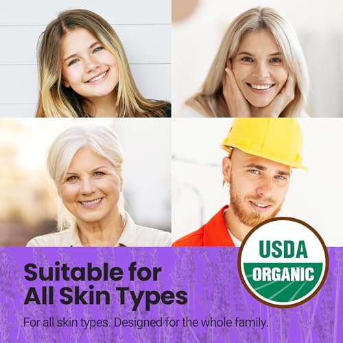 USDA Organic Lavender Jojoba Oil Hand Salve for Rich Conditioning (2 oz)