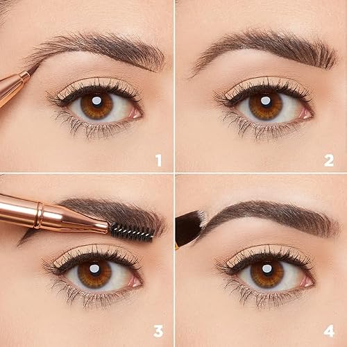 tarte big ego frameworker brow pomade – Creamy Pigmented Eyebrow Gel to Sculpt & Fill with Waterproof, Smudgeproof, Sweatproof Longwear Formula, Vegan & Cruelty-Free, full size, medium brown
