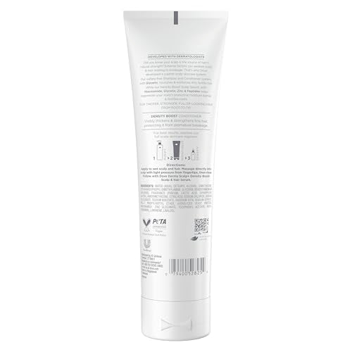 Dove Derma Scalp Density Boost Conditioner For Hair Loss And Breakage 9oz