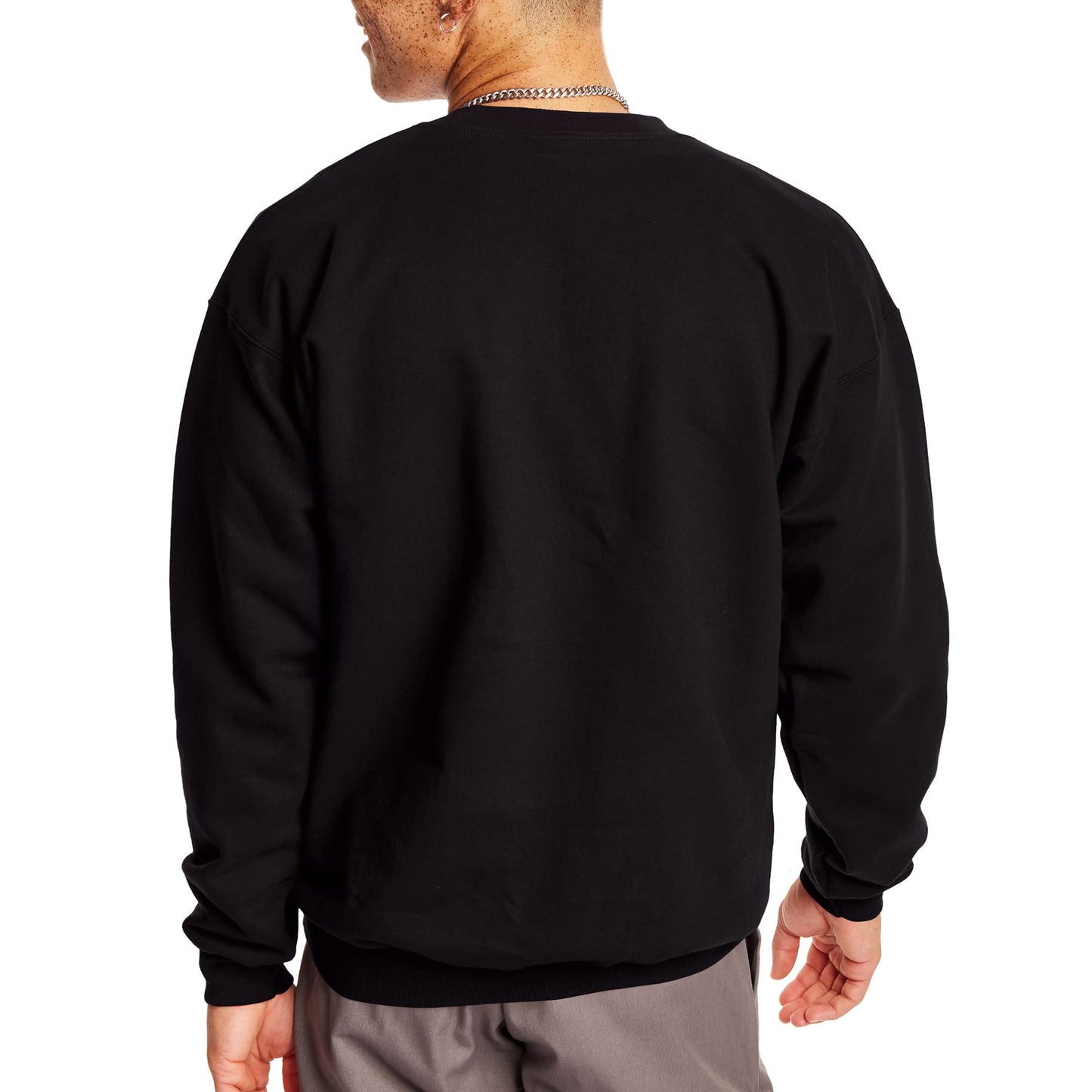 Hanes Men's Ultimate Cotton Heavyweight, Black, XX-Large