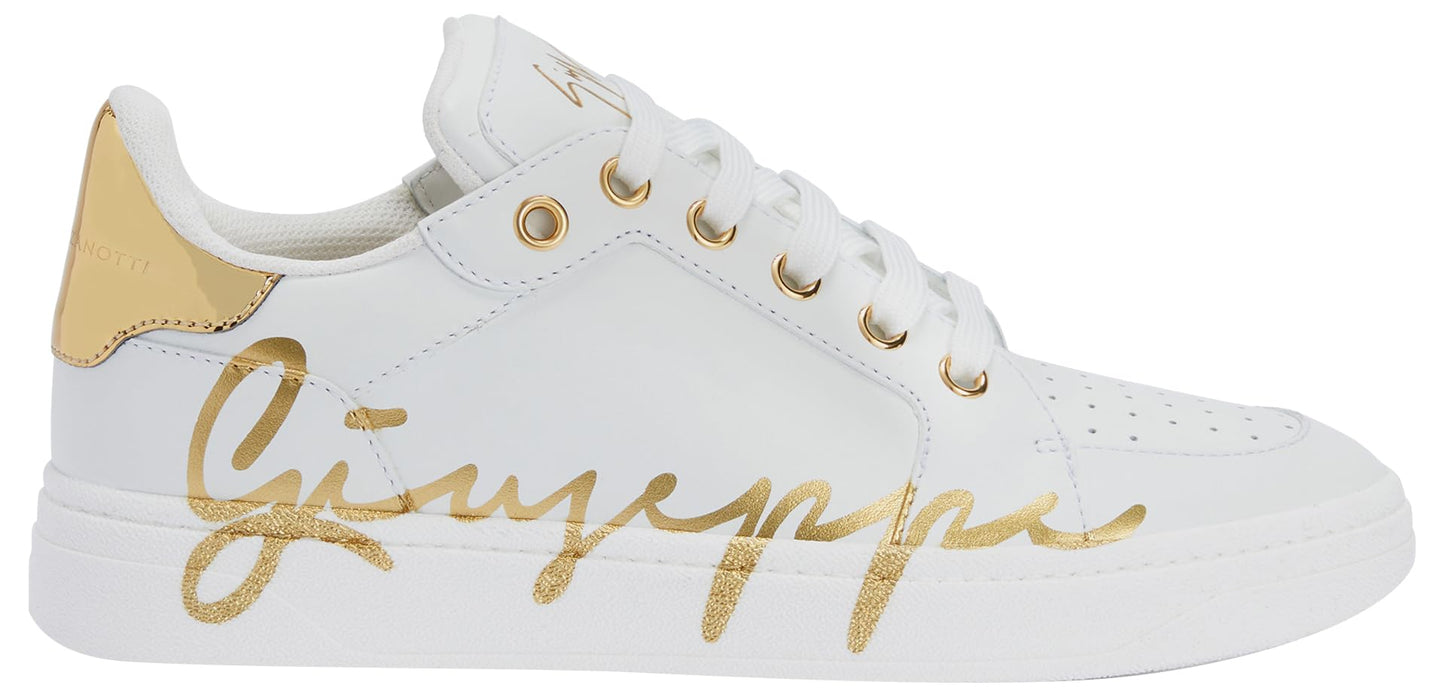 GZ94 Low Top Sneakers, 8, White