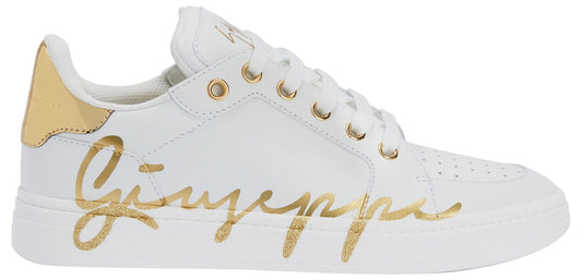 GZ94 Low Top Sneakers, 8, White