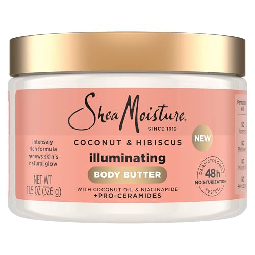 Shea Moisture Coconut & Hibiscus Illuminating Body Butter 11.5oz