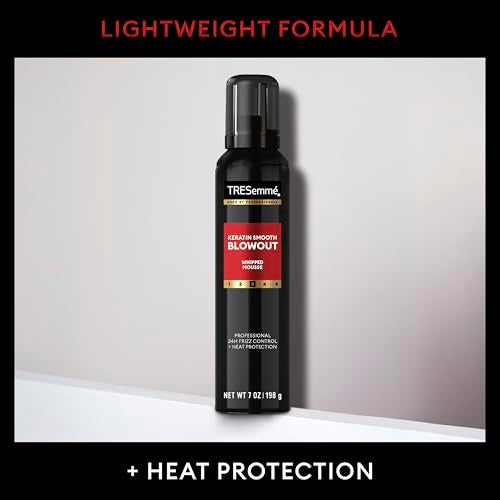 TRESemmé Whipped Shaping Mousse Keratin Smooth 7 Fl Oz