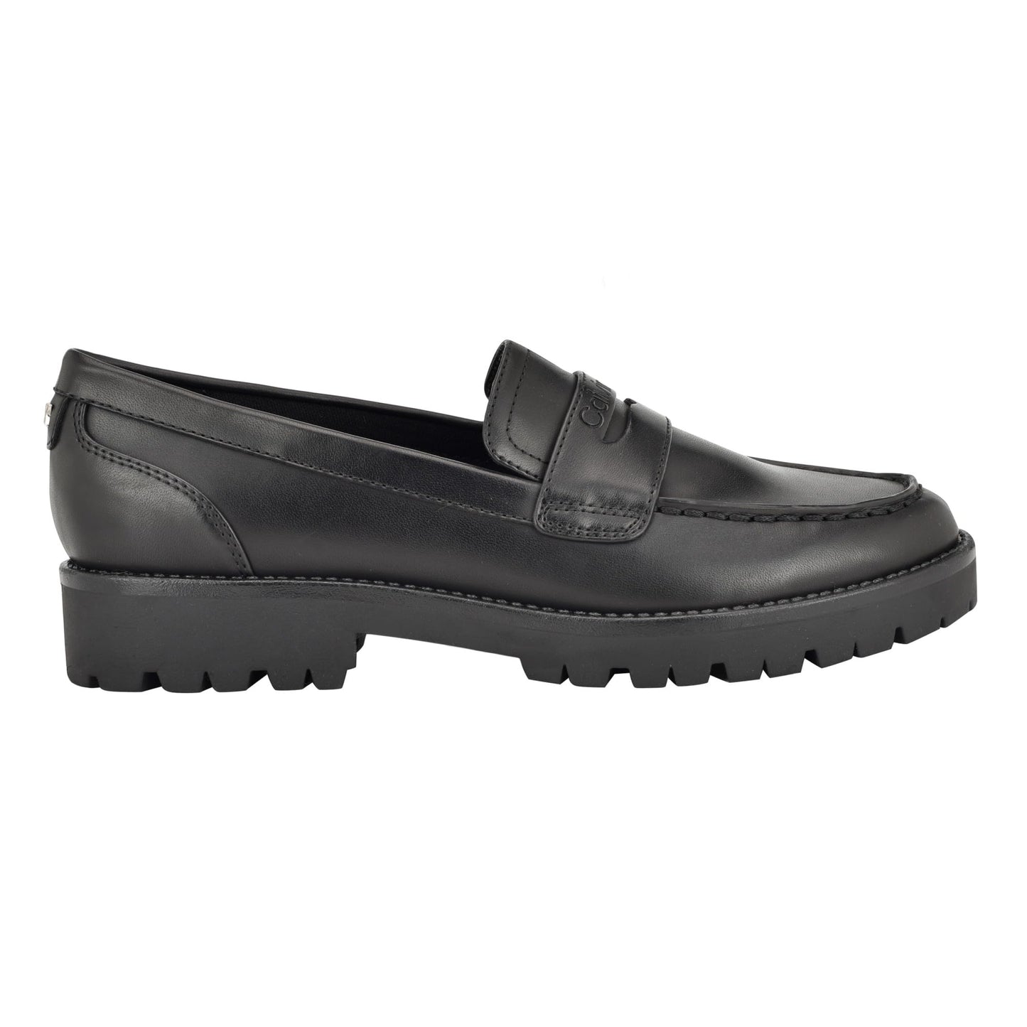 Calvin Klein Women's Frenza Loafer, Black 001, 8