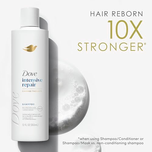Dove Intensive Repair Shampoo for Damaged Hair & Breakage 12oz 4ct