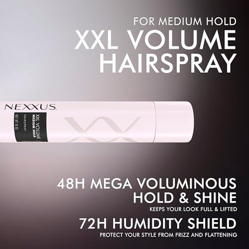 Nexxus XXL Volume Hairspray Medium Hold & Humidity Protection 10 oz