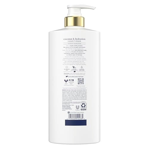 Dove Coconut & Hydration Conditioner for Dry Hair with Coconut Oil 28oz