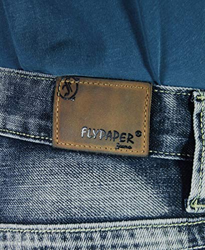 Flypaper Mens Fashion Bootcut Jeans Regular FIT Medium Vintage Blue Size 32X30