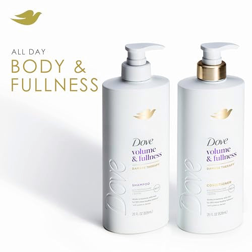 Dove Volume & Fullness Shampoo, Volumizing for Thinning Hair + Biotin 28oz