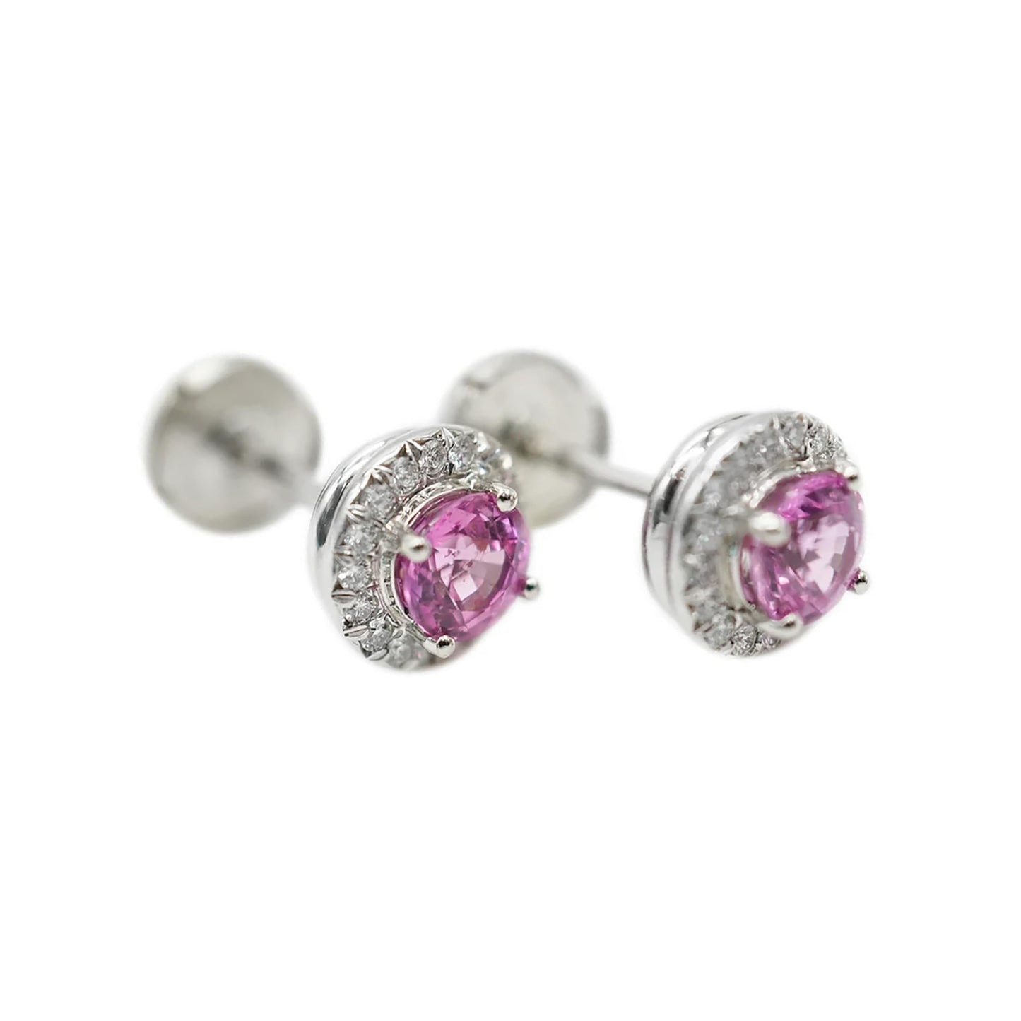 Tiffany & Co., Pre-Loved Soleste Earrings, 8.5 mm, Platinum