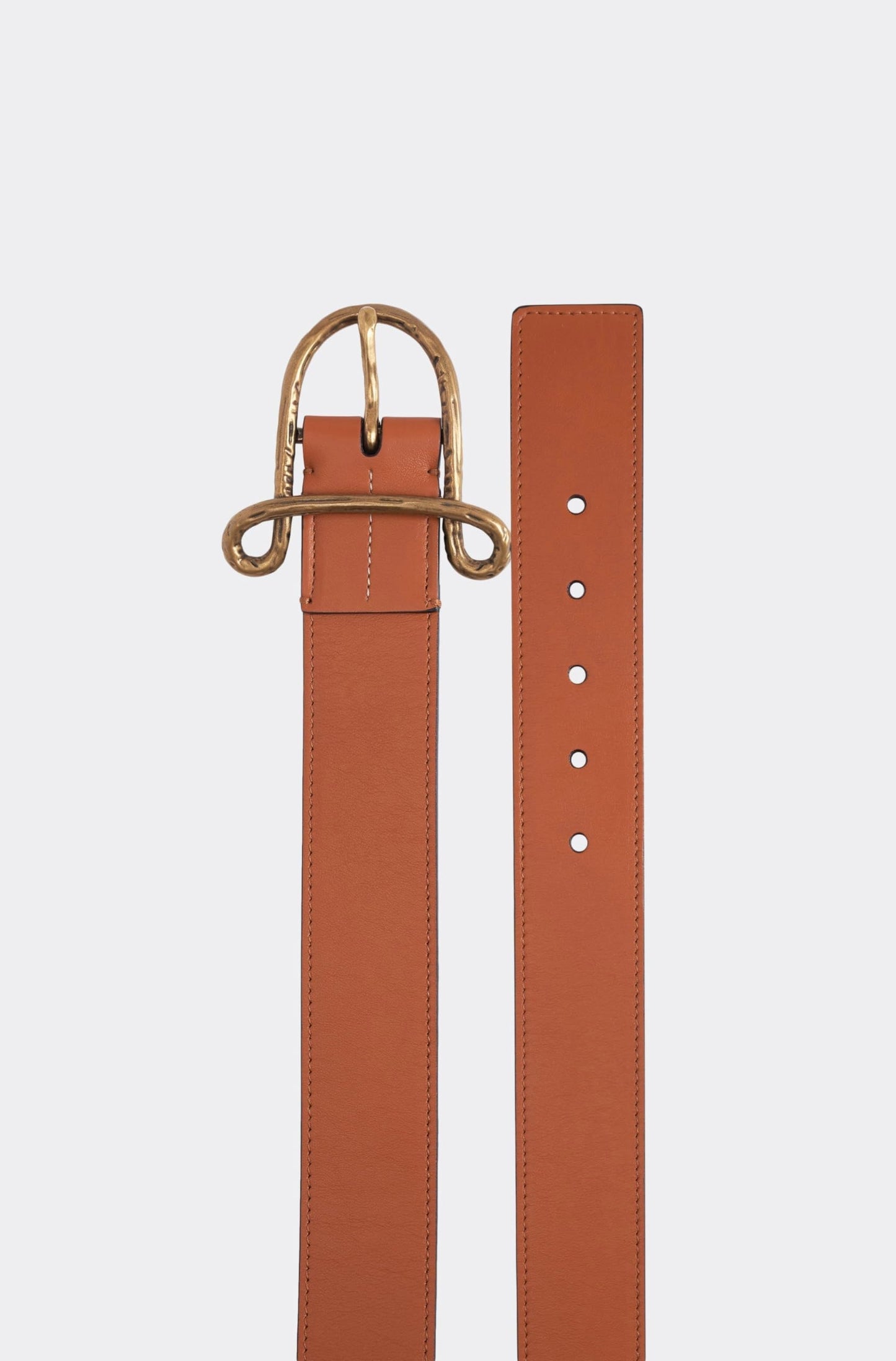 Altuzarra Womens "A" Belt Cognac Medium
