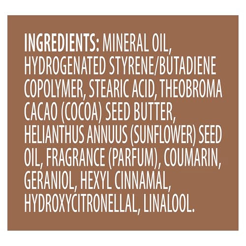 Vaseline Cocoa Radiant Body Gel Oil, Glowing Skin + Cocoa Butter 6.8oz 3ct