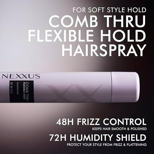Nexxus Comb Thru Hairspray Flexible Hold & Frizz Control 10 oz
