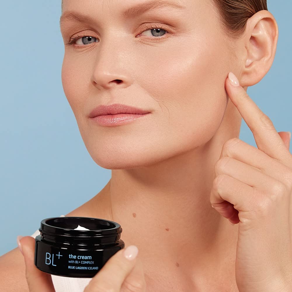 Blue Lagoon - BL+ The Cream Whipped Facial Moisturizer | Sustainable, Bioactive Luxury Skincare (Full Size, 1.7 oz | 50 ml)