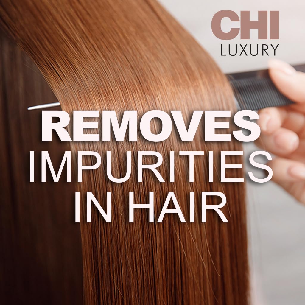 CHI Luxury Black Seed Oil Blend Dry Oil, Revitalizing & Nourishing Hair Oil, Creates Smooth & Shiny Hair, Sulfate, Paraben, & Cruelty-Free, 3 Oz
