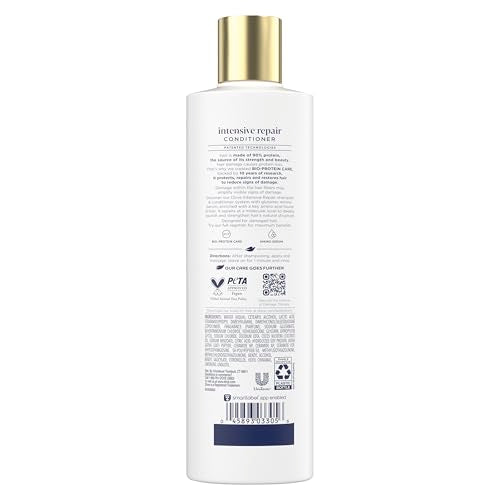 Dove Conditioner Intensive Repair for Damaged Hair with Bio-Protein Care Technology and Amino Serum 12 Fl Oz