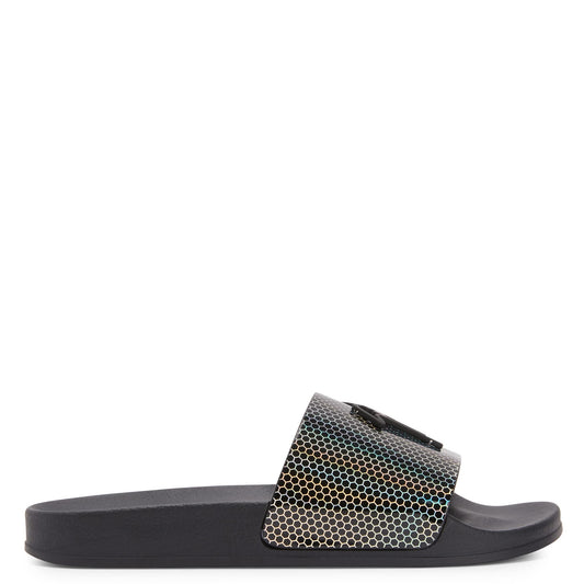 Giuseppe Zanotti, Brett Laminated Flats, 6, Black