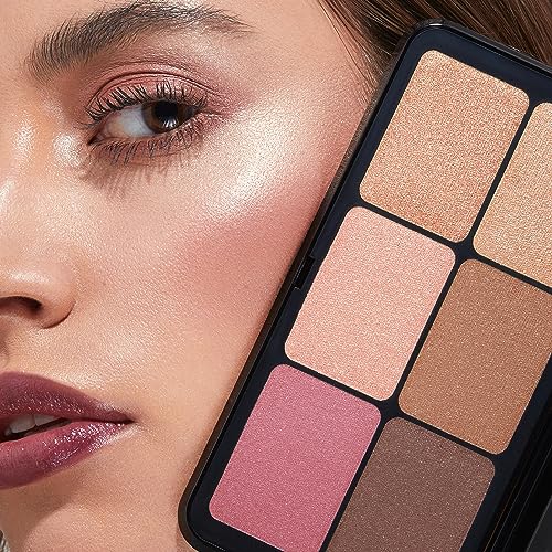KIKO Milano Irresistible Total Look Face Powder Palette 02 | Face Powder Palette With 2 Bronzers, 2 Blushers And 2 Highlighters